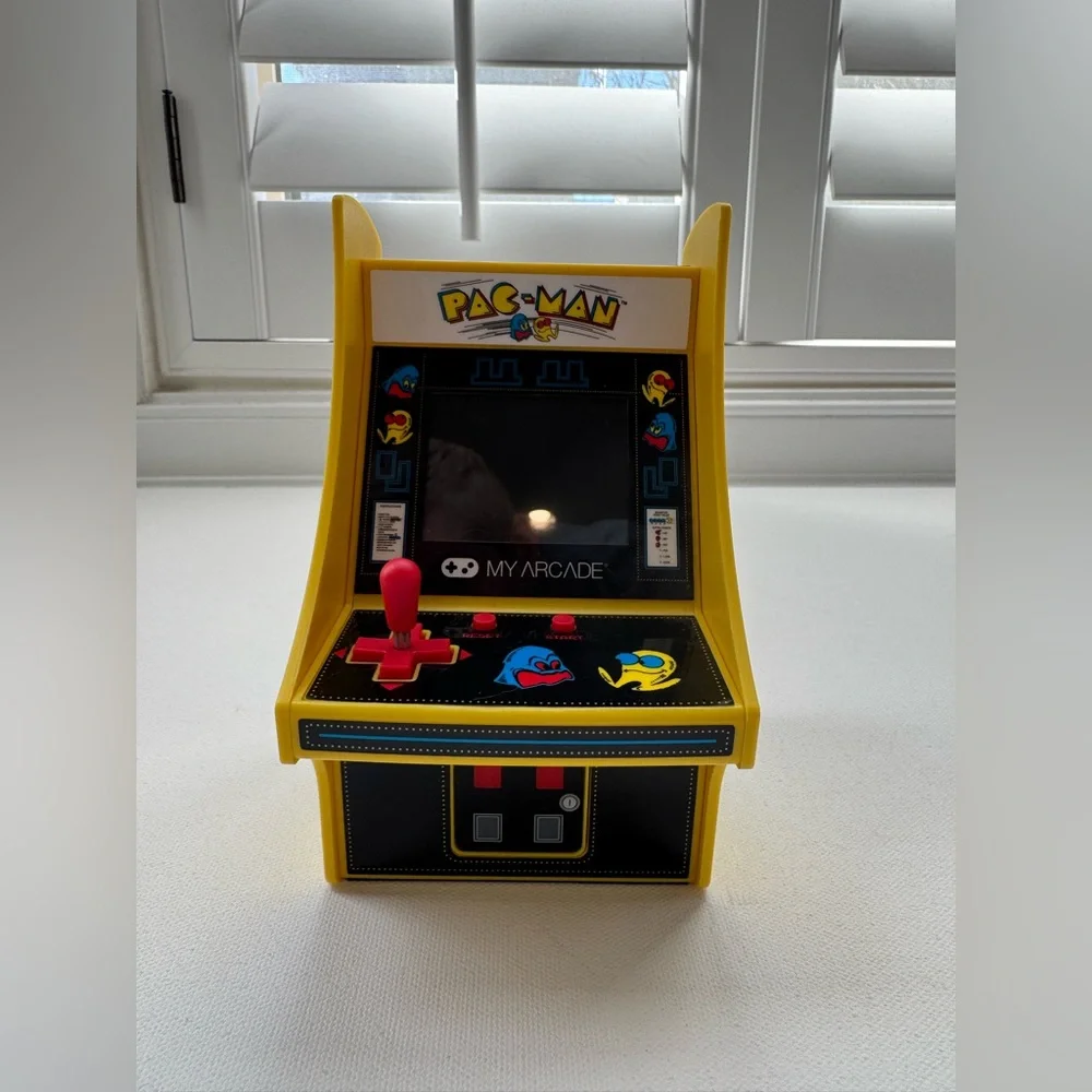 New Pac-Man Mini Arcade Game – My Arcade Tabletop Cabinet – Retro Classic